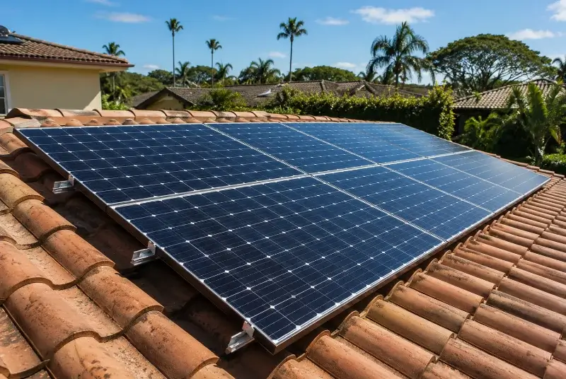Installation de panneaux solaires à Vauvenargues